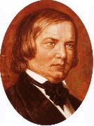 robert schumann painted by gustav zerner oil painting on canvas